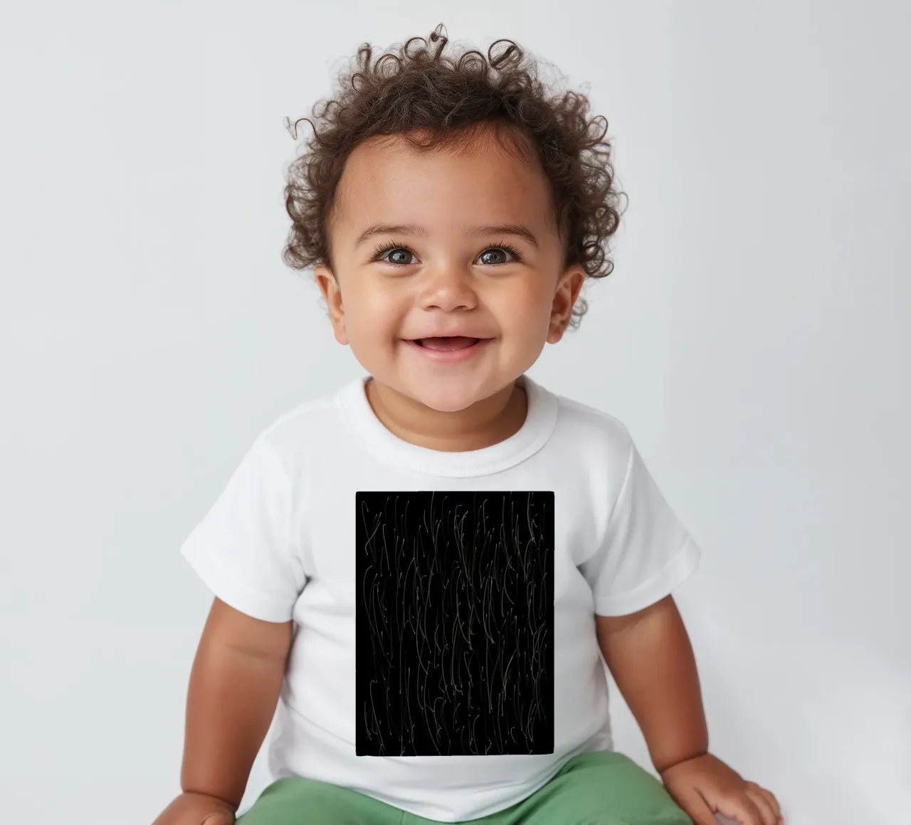 Dark Rain baby t-shirt by Studio B