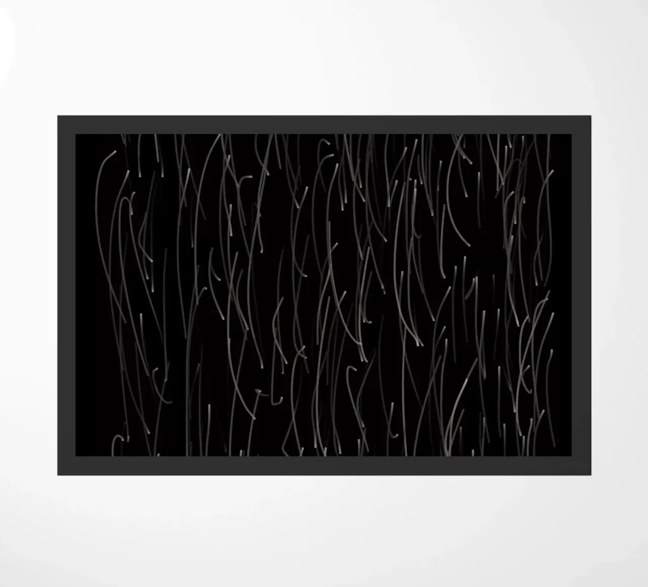 Dark Rain doormat by Studio B