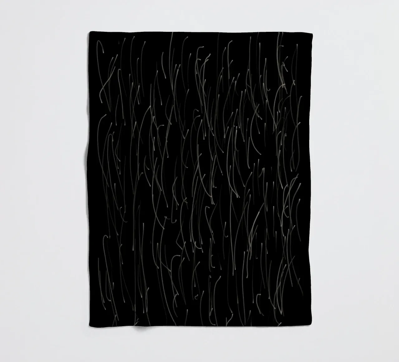 Dark Rain Fleecedecke von Studio B