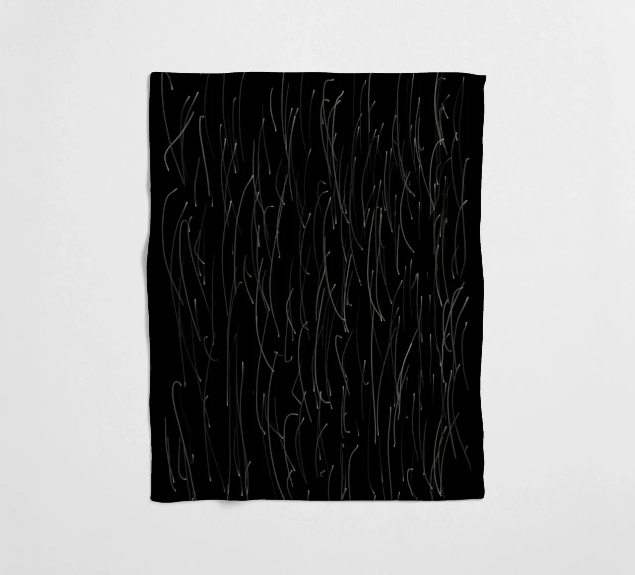 Dark Rain Fleecedecke von Studio B