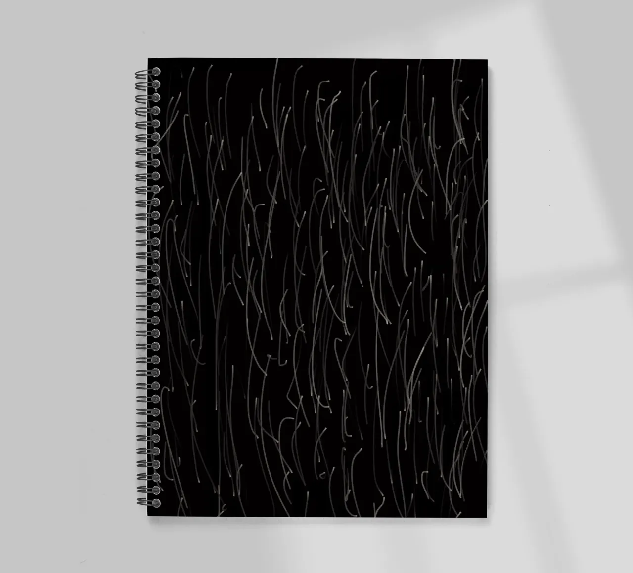 Dark Rain spiral notebook by Studio B