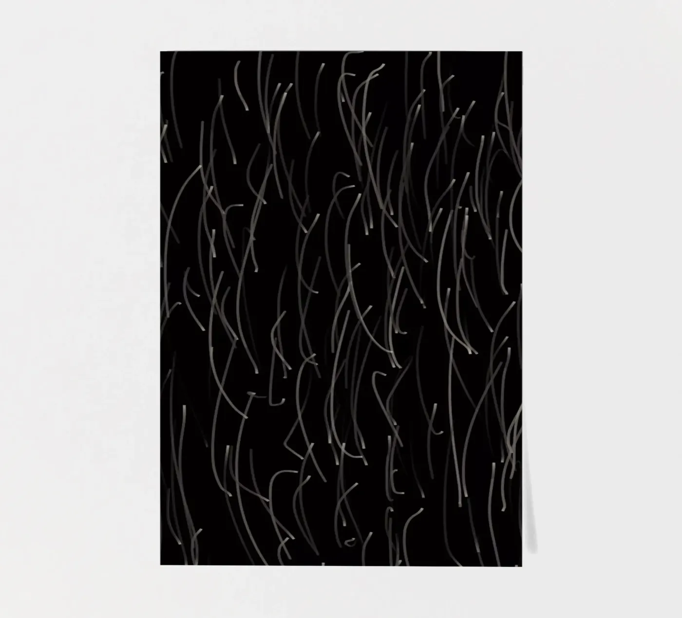 Dunkler Regen Stickerbogen von Studio B