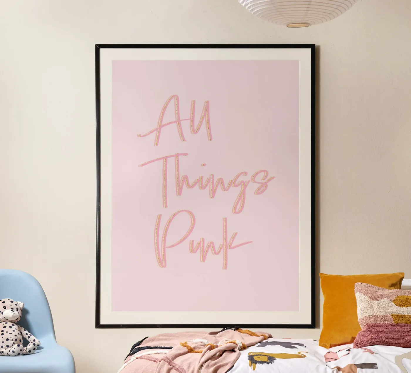 All Things Pink poster by Tiny Wonder Co.