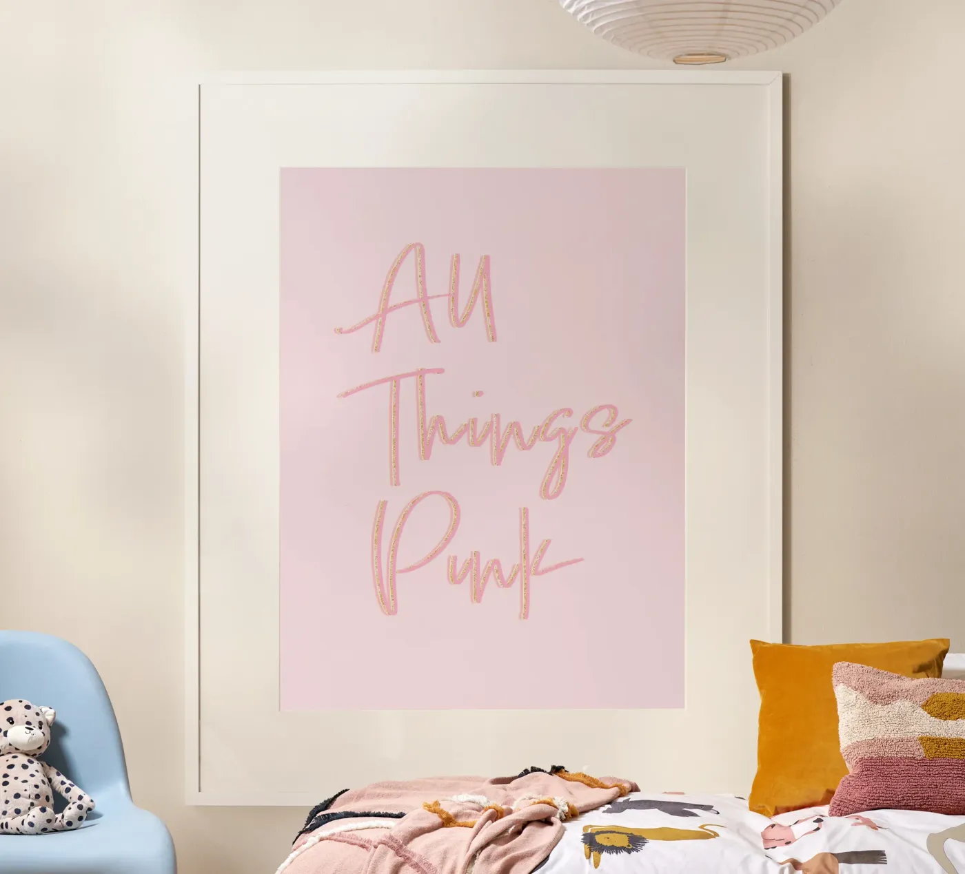 All Things Pink poster by Tiny Wonder Co.