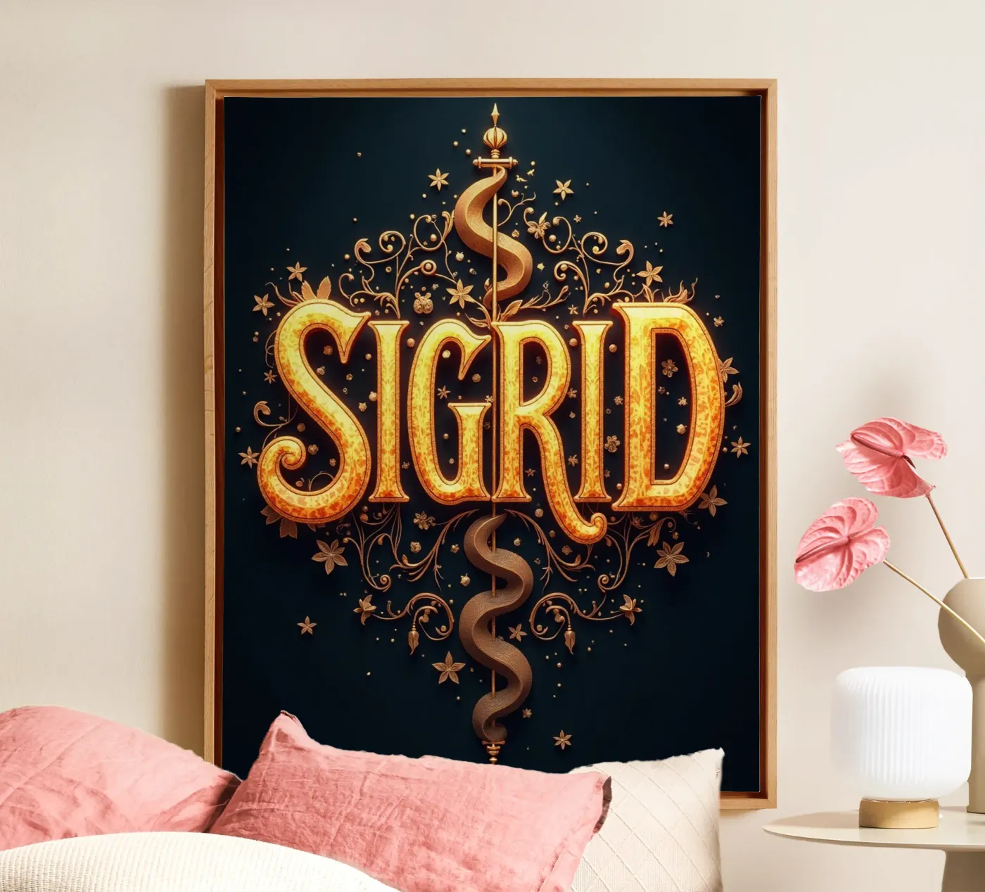 SIGRID tela da CASTILO Namengalerie