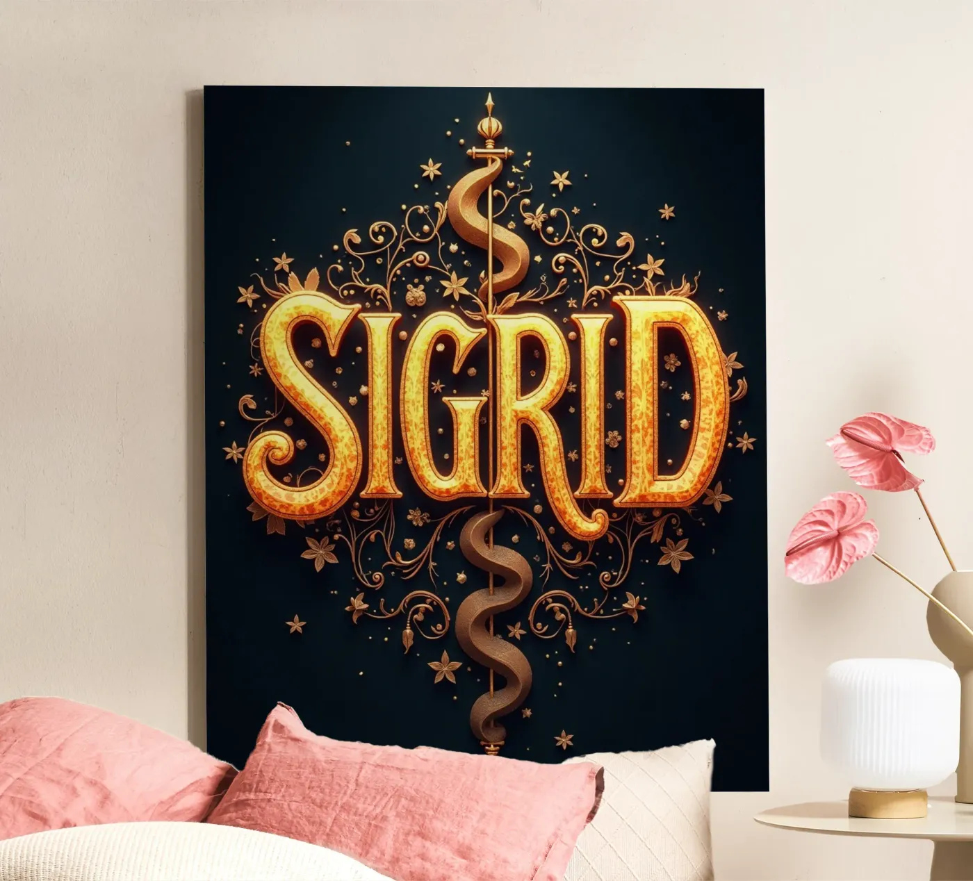SIGRID tela da CASTILO Namengalerie