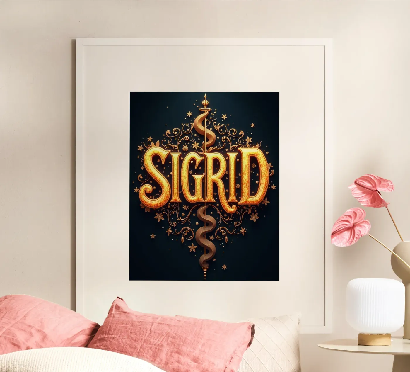 SIGRID poster van CASTILO Namengalerie