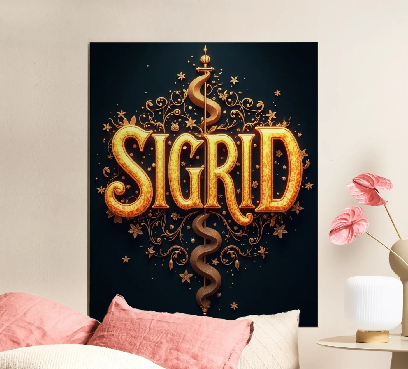 SIGRID poster van CASTILO Namengalerie