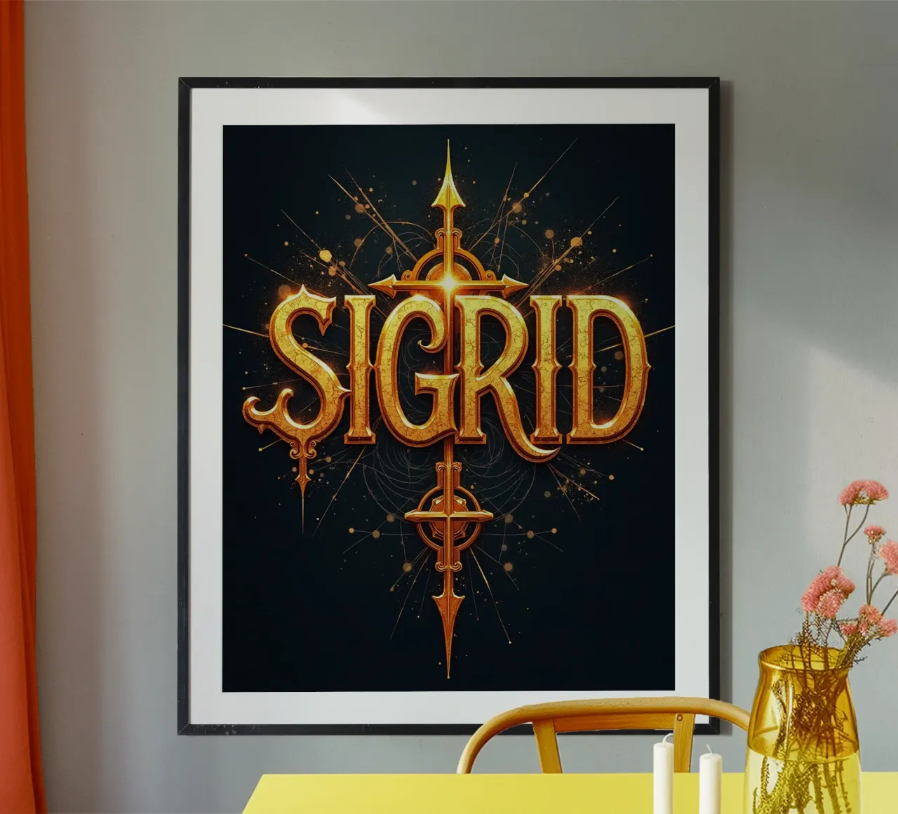 SIGRID poster da CASTILO Namengalerie