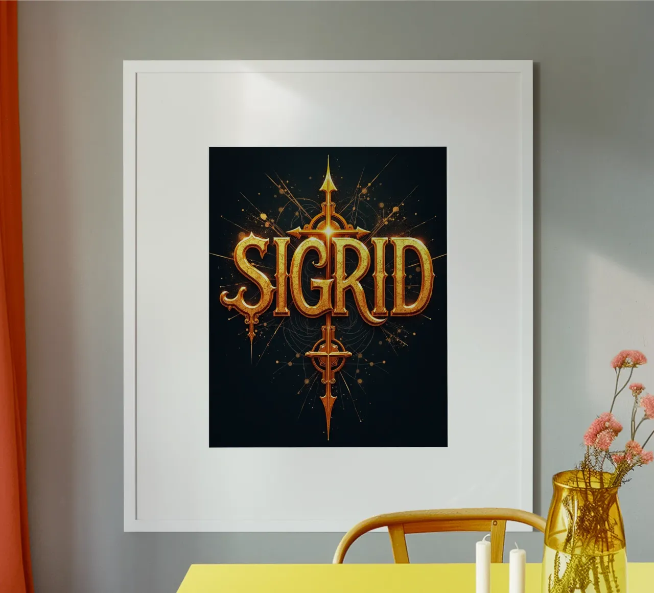 SIGRID poster da CASTILO Namengalerie