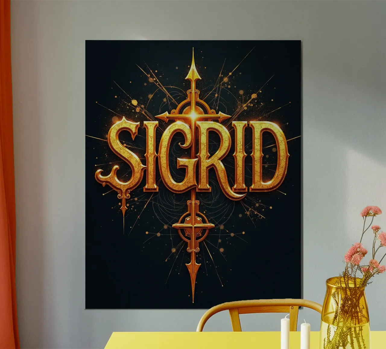 SIGRID poster da CASTILO Namengalerie