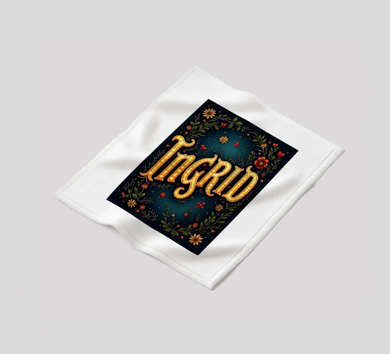 INGRID Fleecedecke von CASTILO Namengalerie