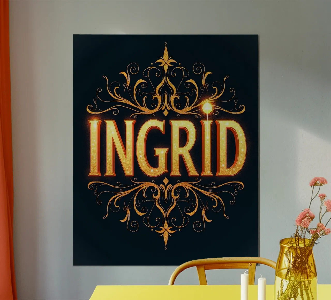 INGRID poster van CASTILO Namengalerie