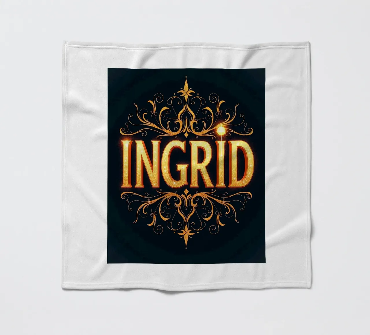 INGRID Fleecedecke von CASTILO Namengalerie