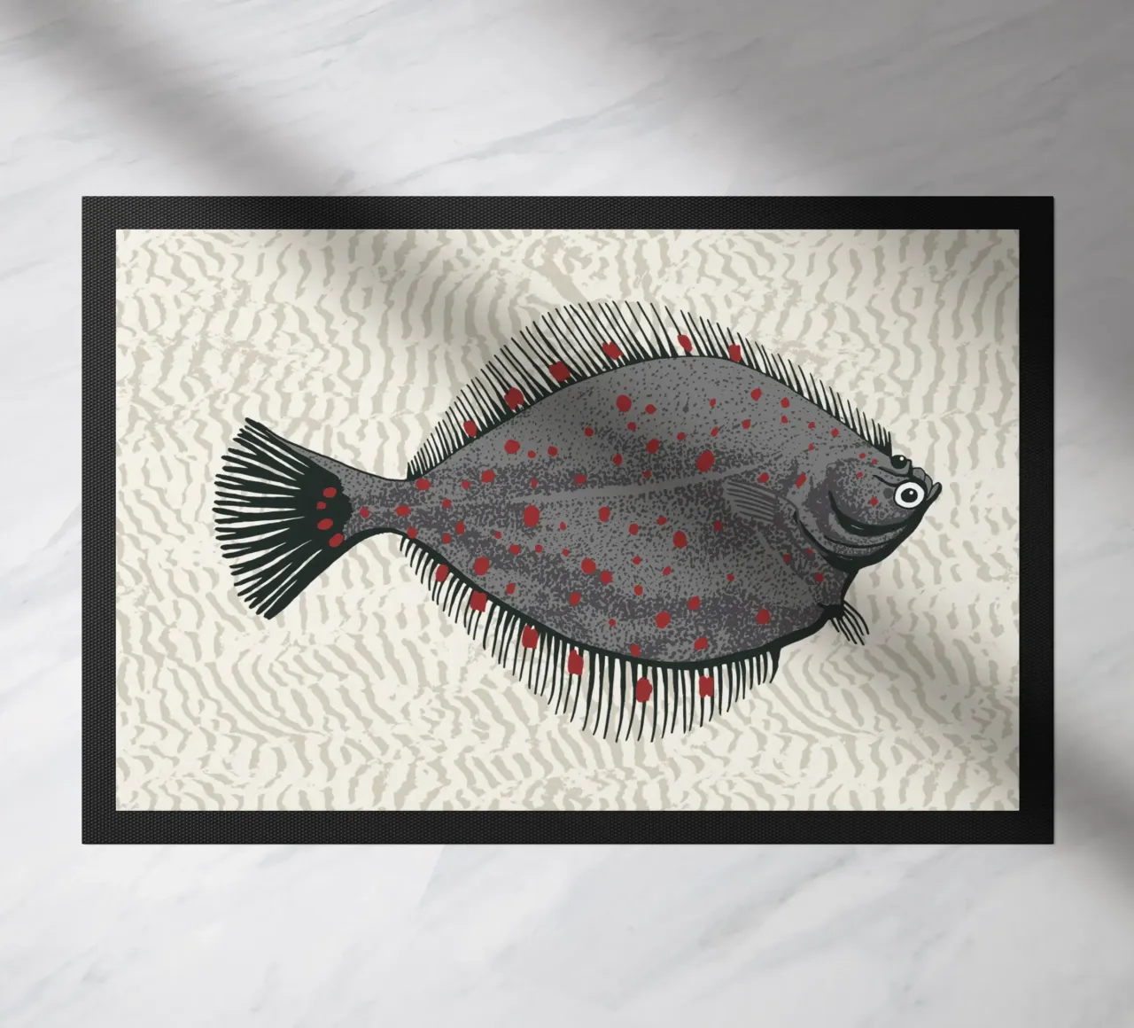 plaice doormat by meikekohls