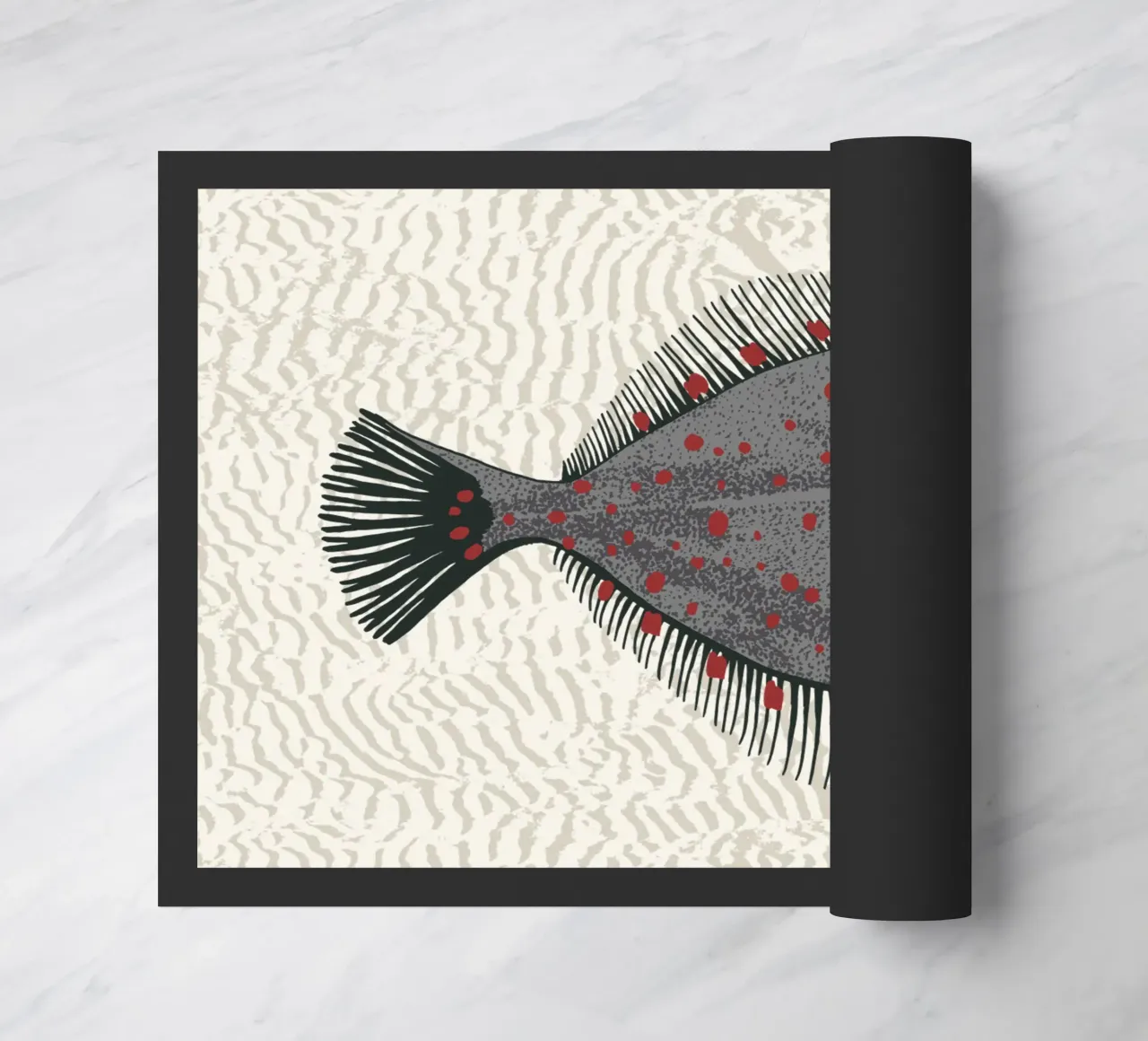 plaice doormat by meikekohls