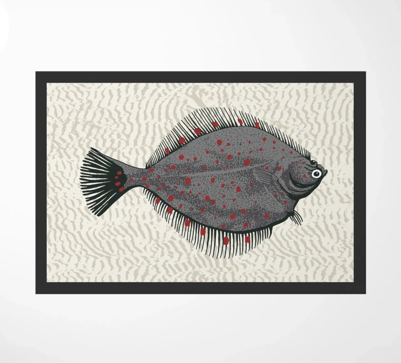 plaice doormat by meikekohls