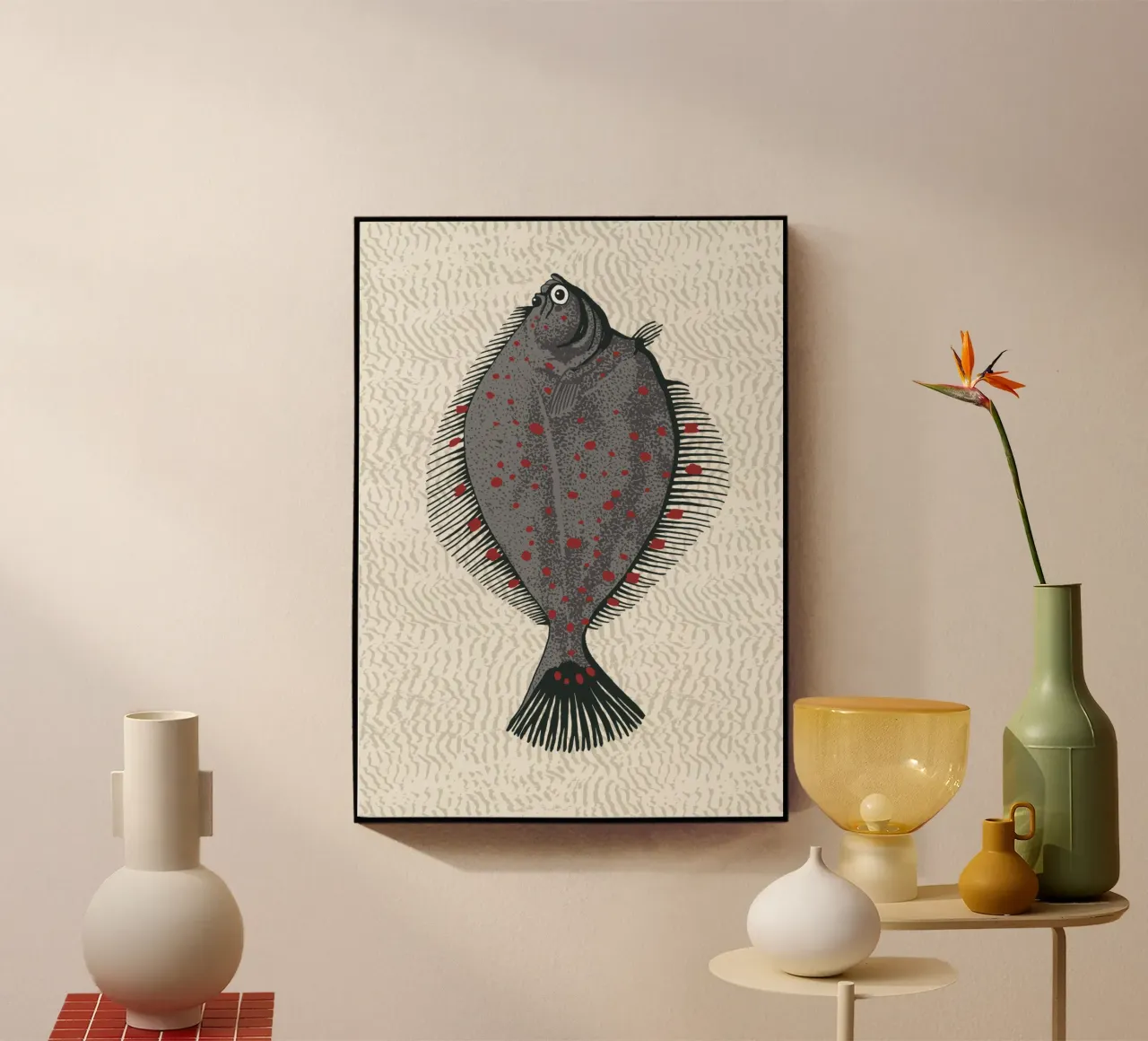 plaice acryl van meikekohls