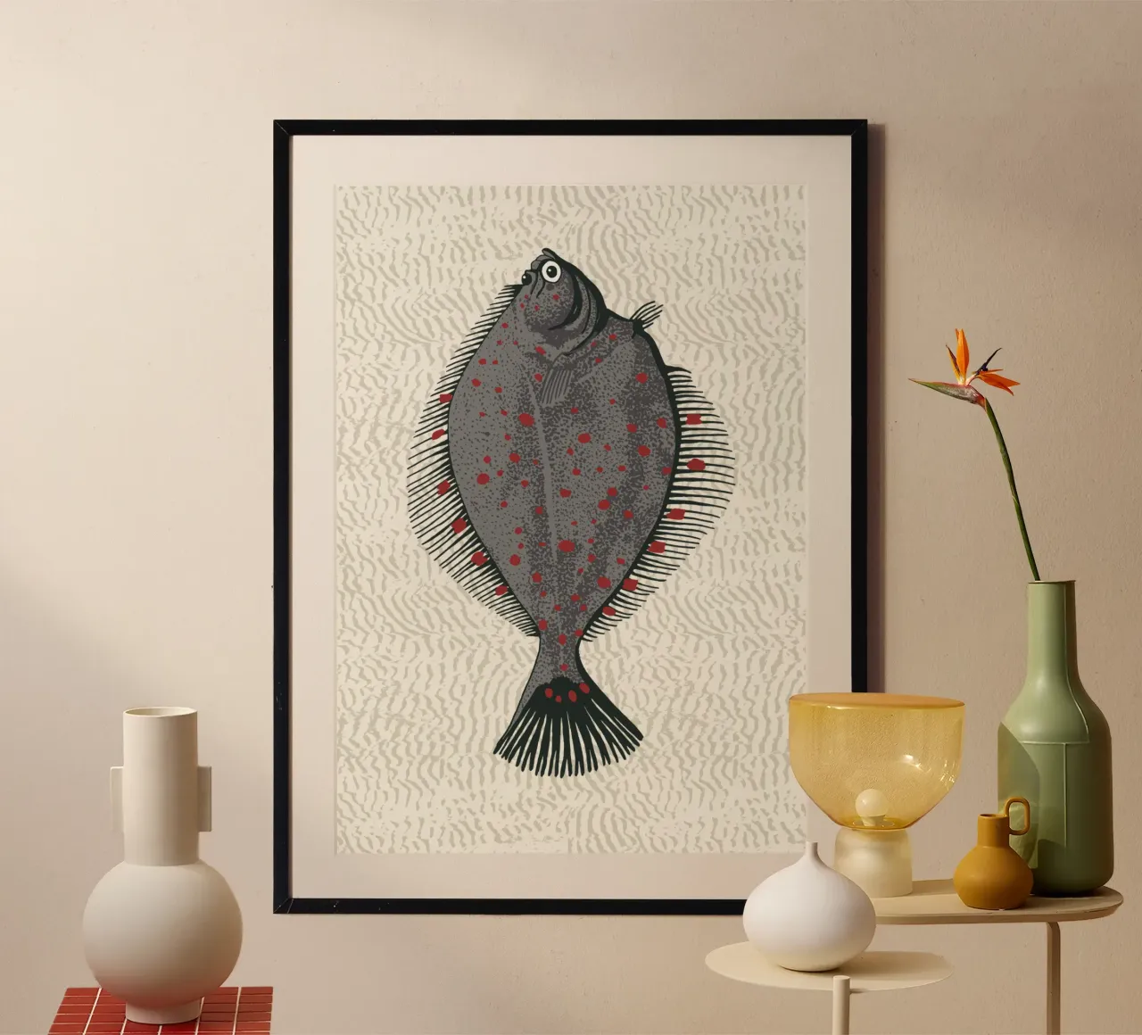 plaice poster by meikekohls