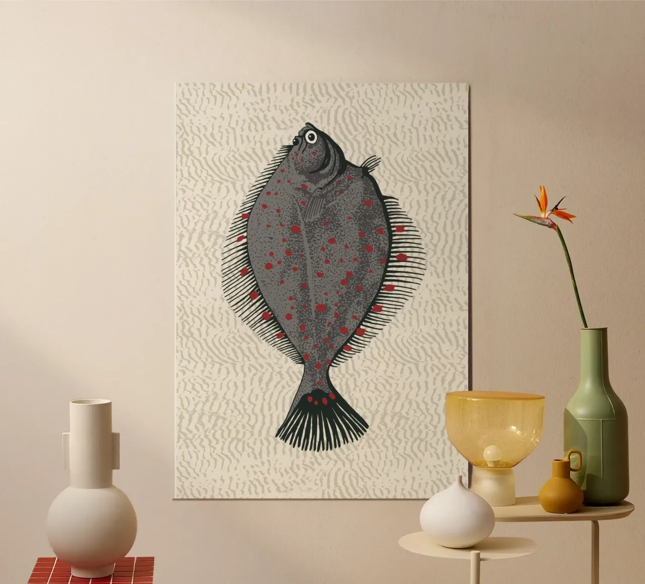 plaice poster by meikekohls