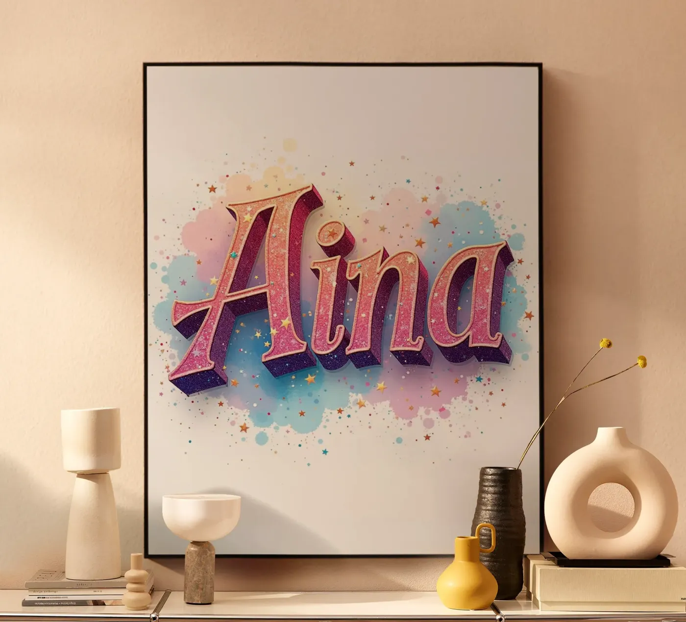 AINA Acryl-Glas von CASTILO Namengalerie