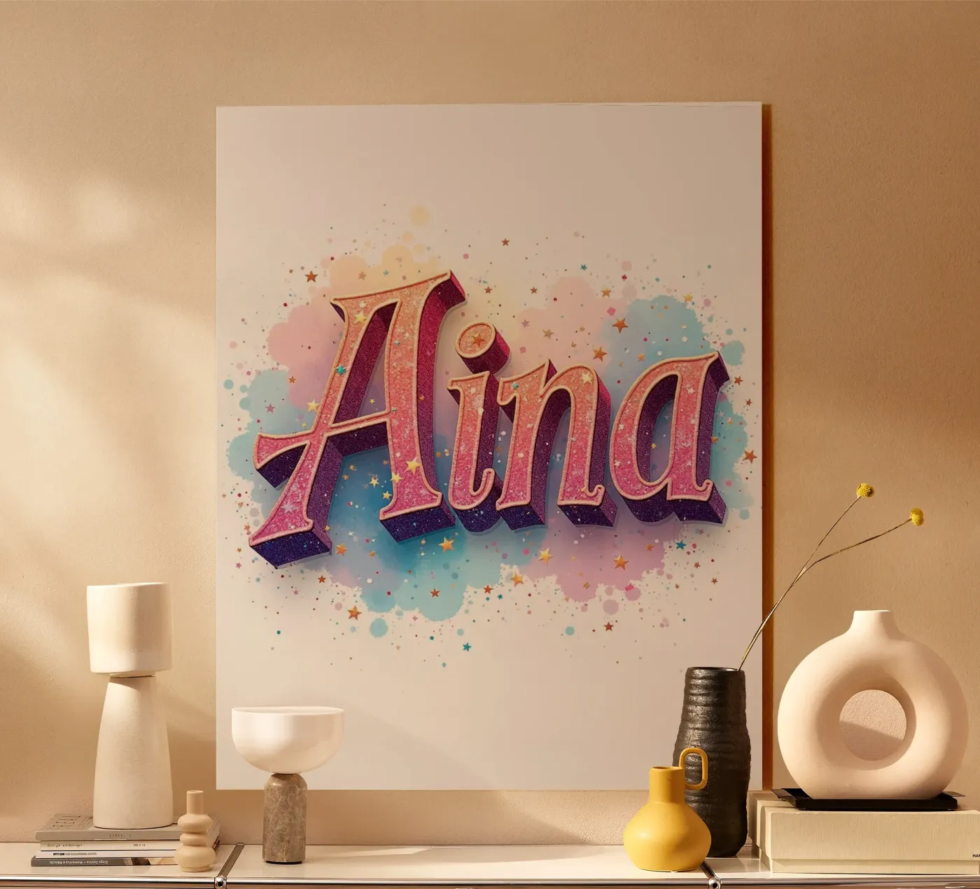 AINA Acryl-Glas von CASTILO Namengalerie