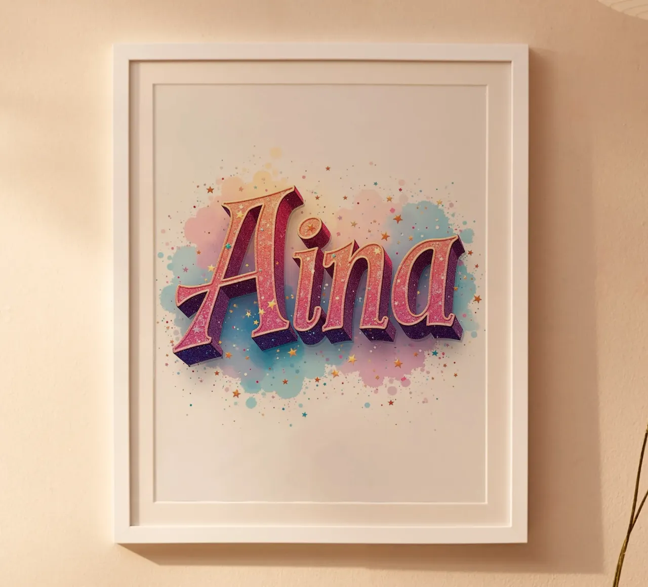 AINA poster by CASTILO Namengalerie