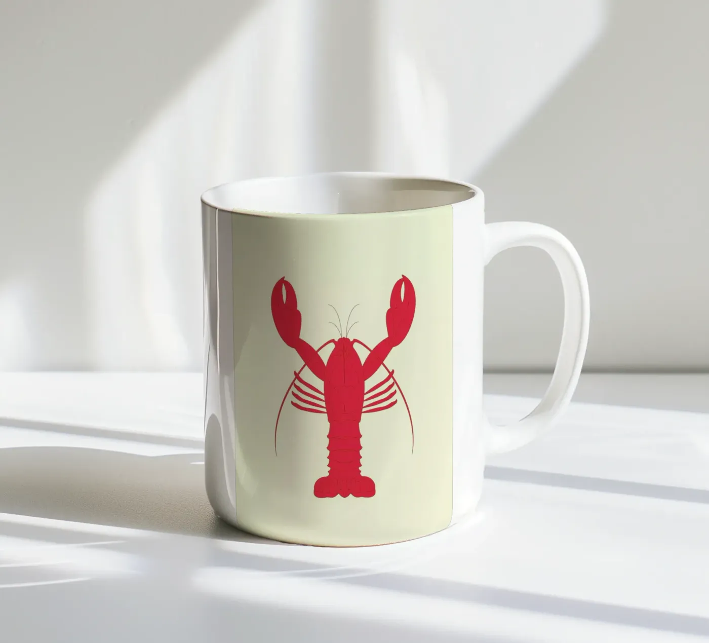 Hummer ceramic mug by Swen Swensøn