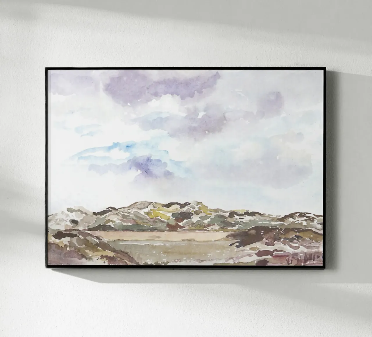 Dune | Acquerello plexiglass da Nordlicht Atelier