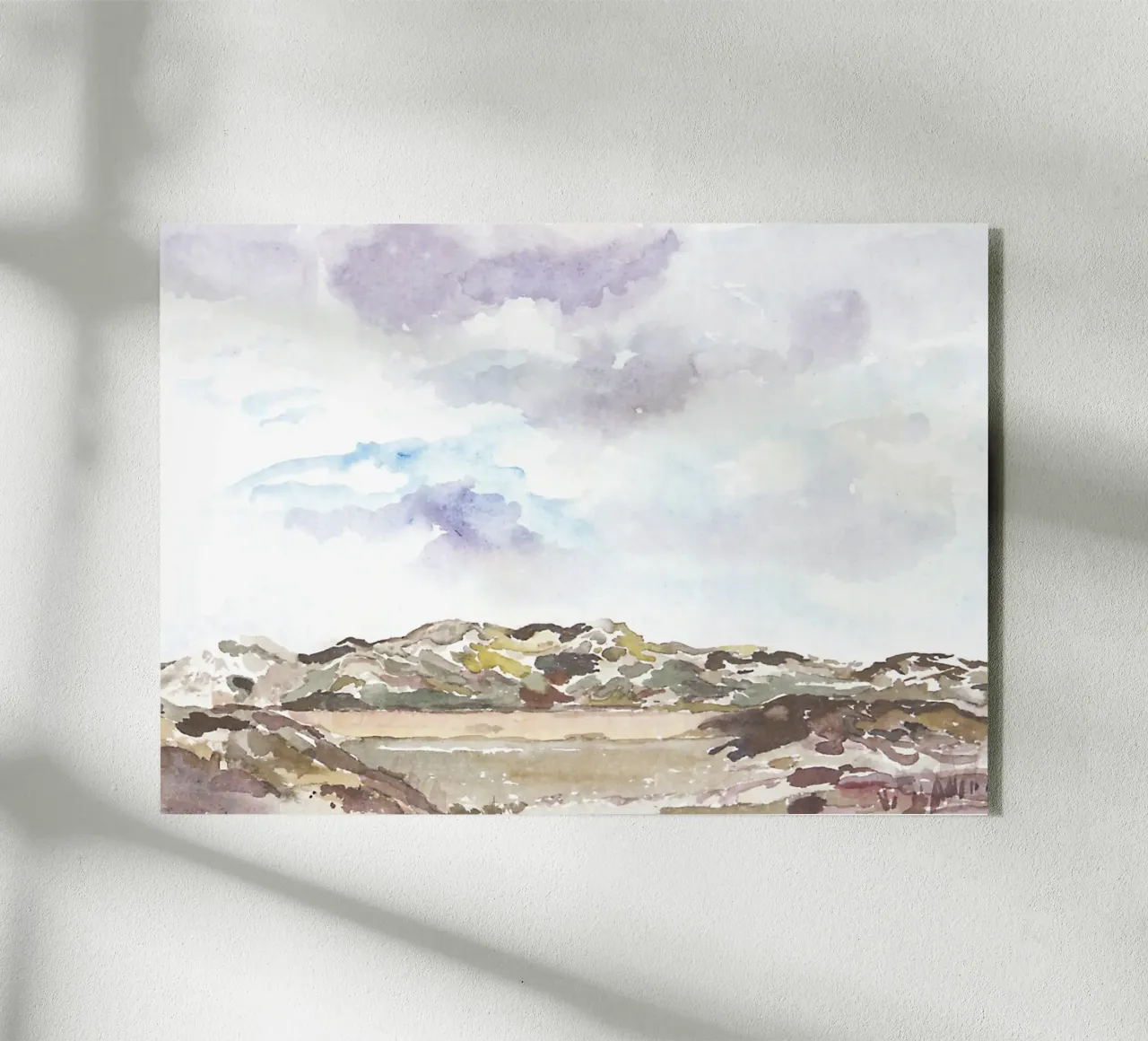 Dune | Acquerello plexiglass da Nordlicht Atelier