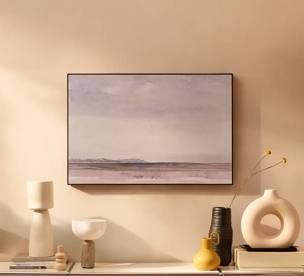 Dunes | Watercolour plexiglass da Nordlicht Atelier