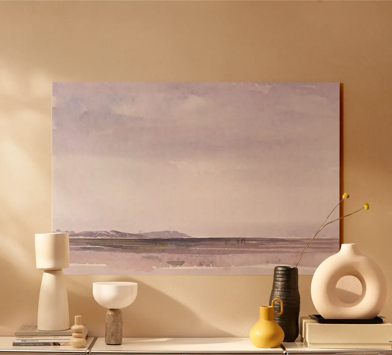 Dunes | Watercolour plexiglass da Nordlicht Atelier