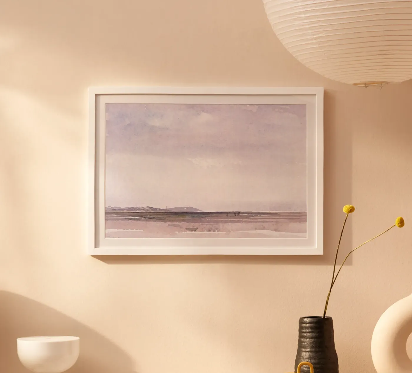 Dunes | Watercolour poster da Nordlicht Atelier