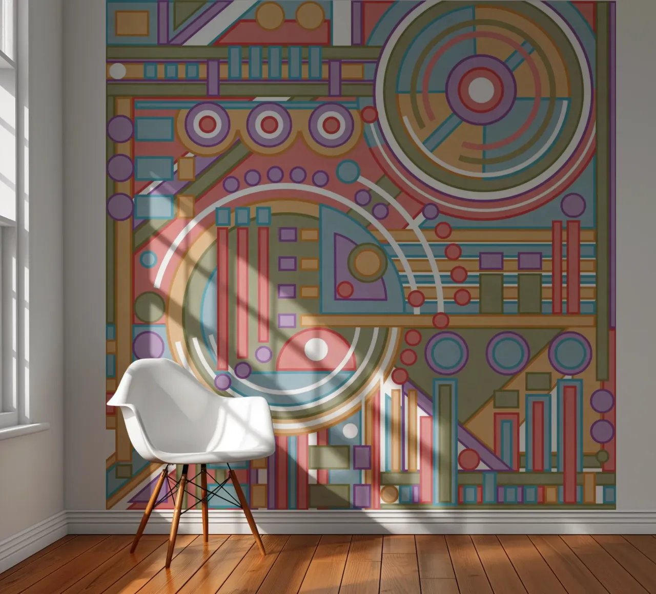 Process 6 fotobehang van shellybremmer