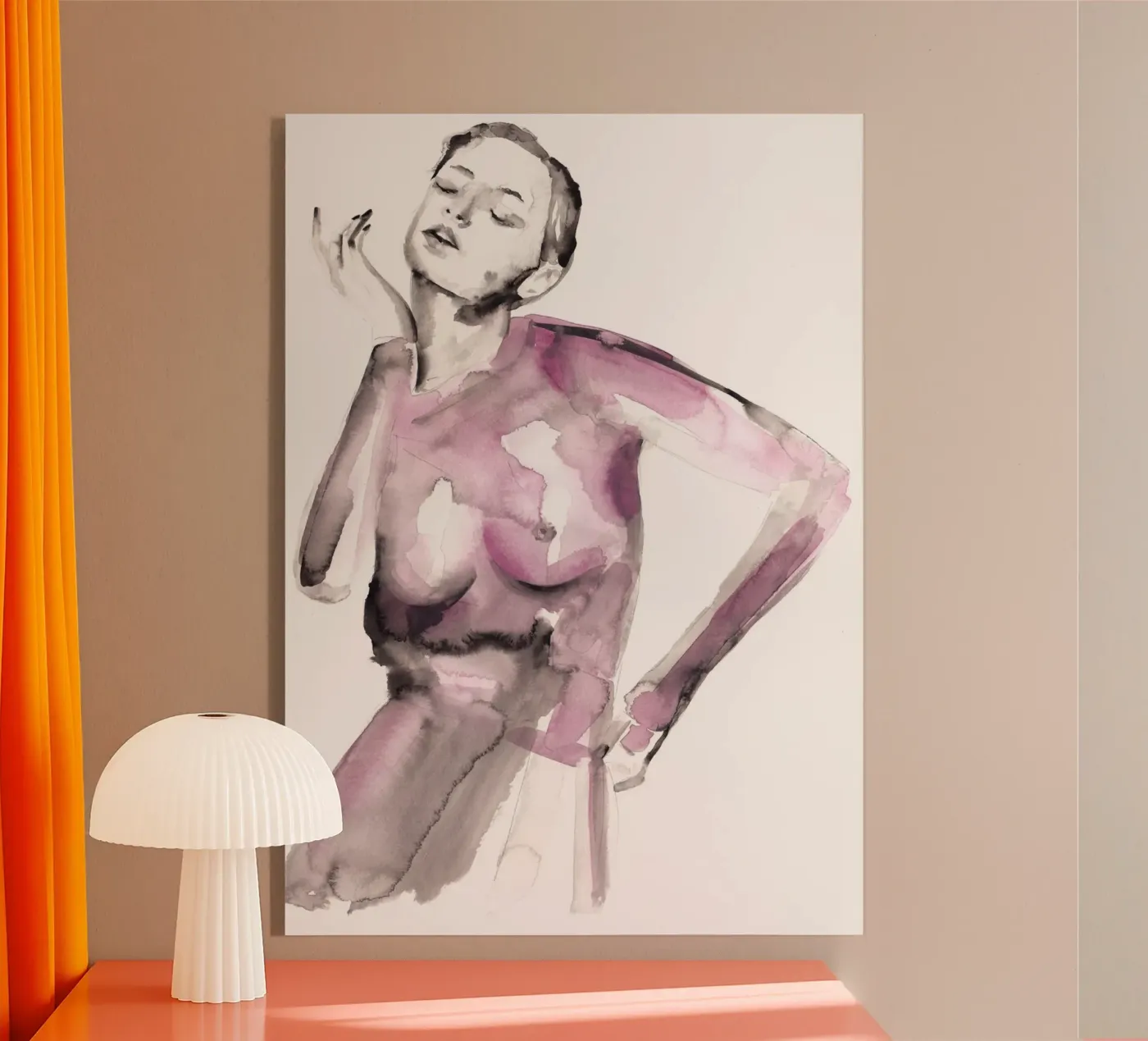 Take it Off acryl van Victoria Verbaan