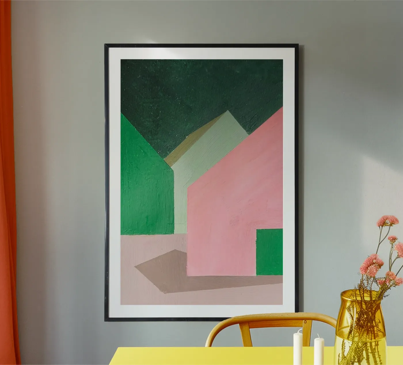 Houses 01 Poster von Nordlicht Atelier