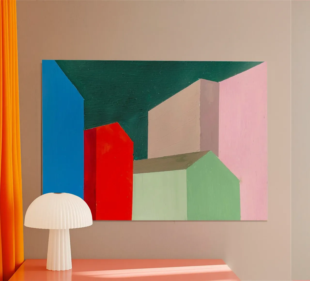 Houses 07 poster da Nordlicht Atelier