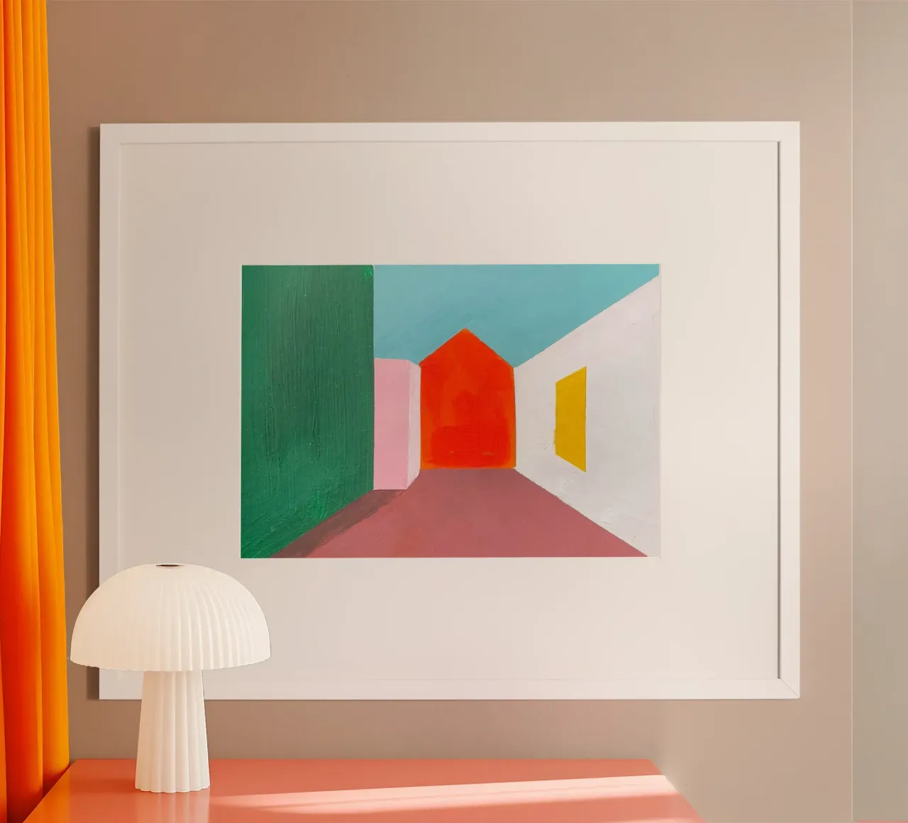 Houses 08 poster da Nordlicht Atelier