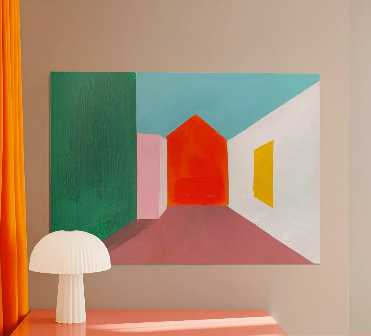 Houses 08 poster da Nordlicht Atelier