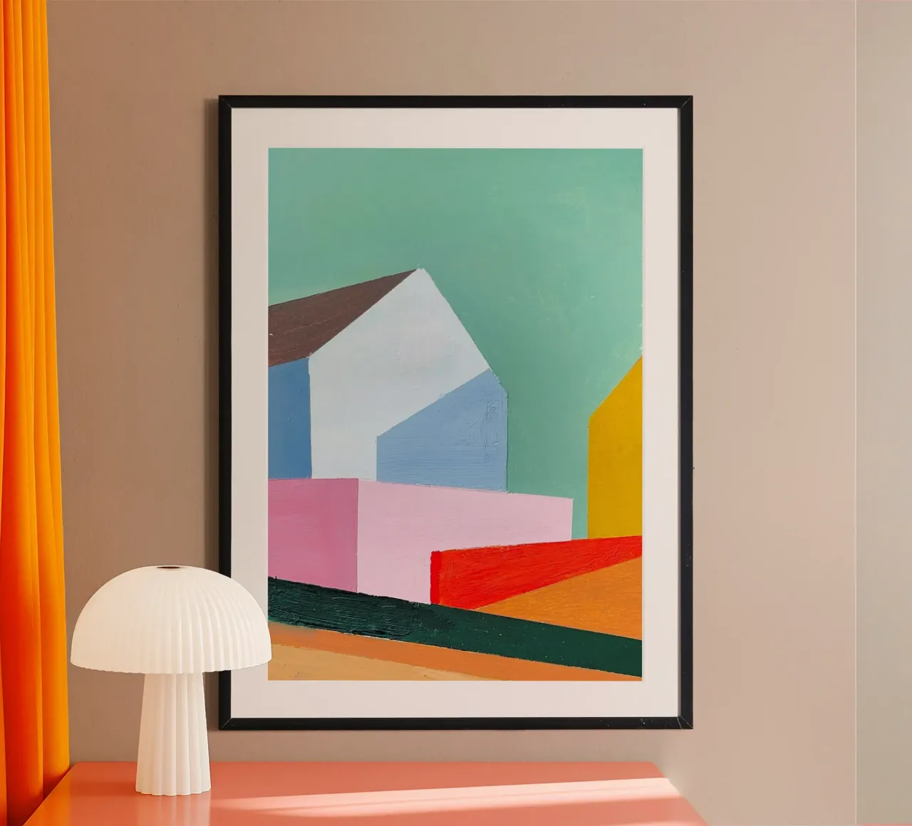 Houses 10 poster da Nordlicht Atelier