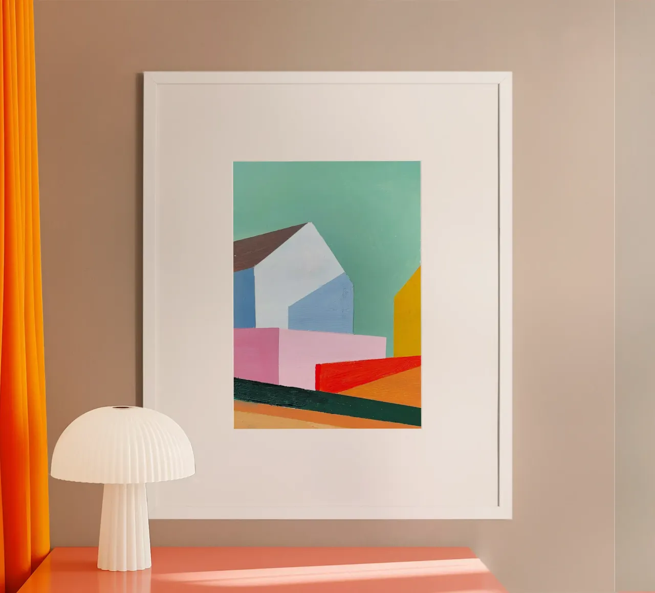 Houses 10 poster da Nordlicht Atelier