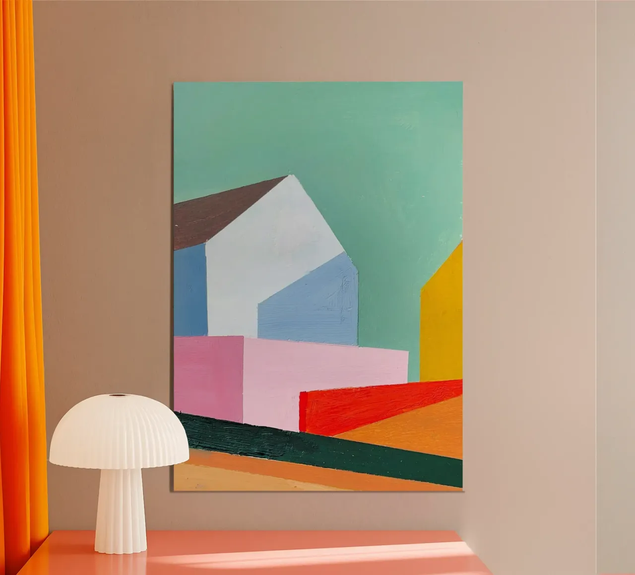 Houses 10 poster da Nordlicht Atelier