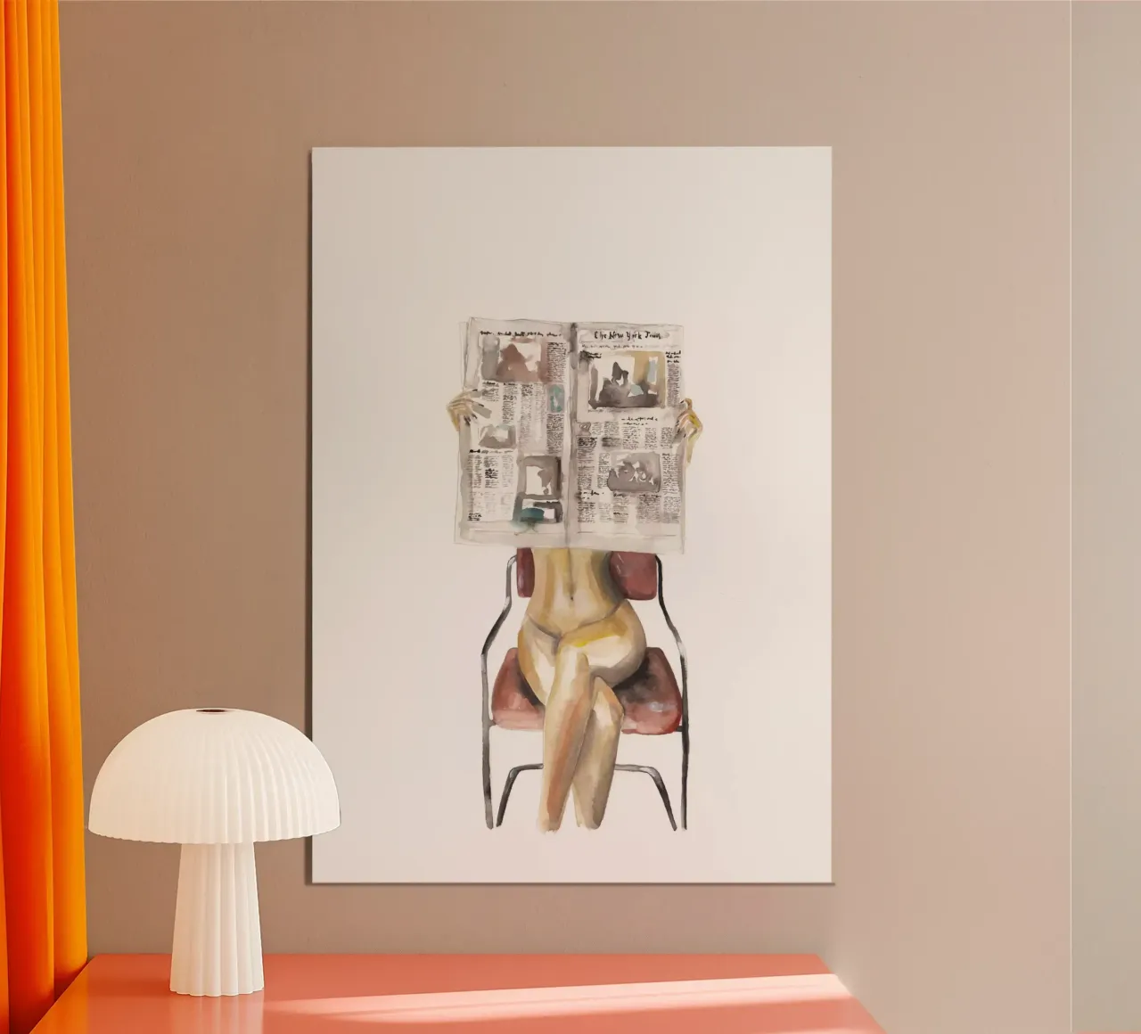 Married to the Mob poster con telaio in legno da Victoria Verbaan
