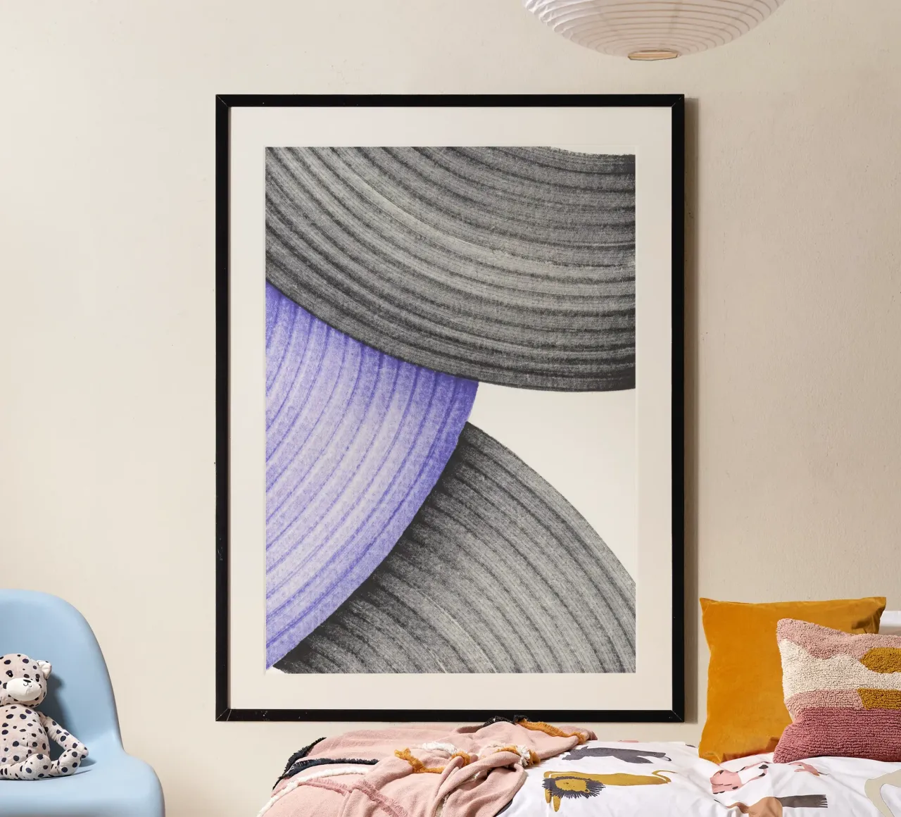 Petrichor poster con telaio in plastica da studiosantai