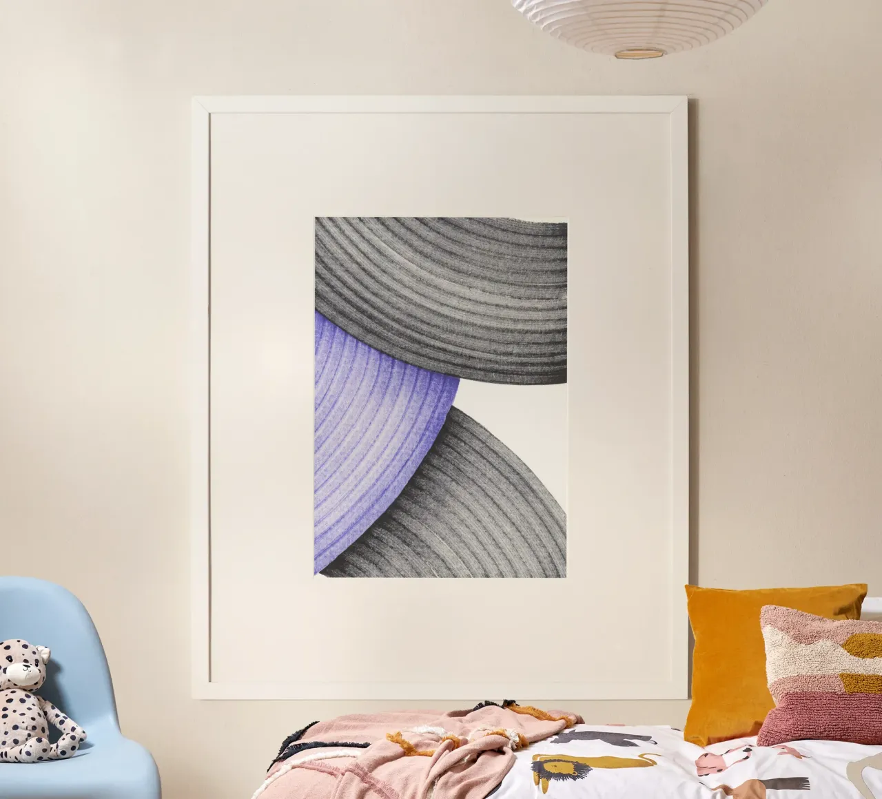 Petrichor poster con telaio in plastica da studiosantai