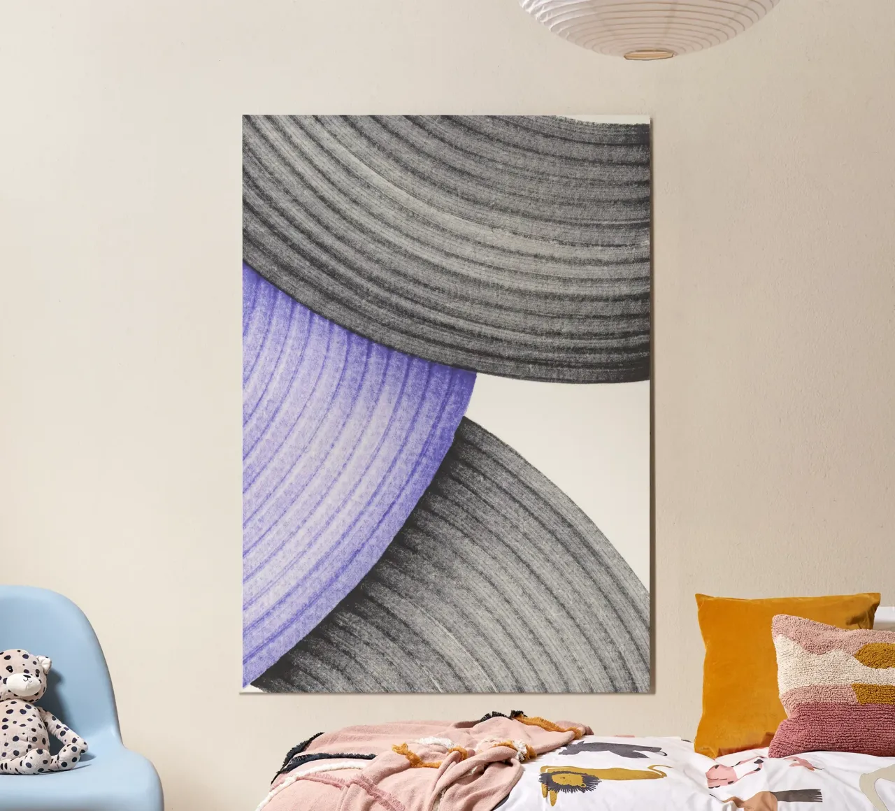 Petrichor poster con telaio in plastica da studiosantai