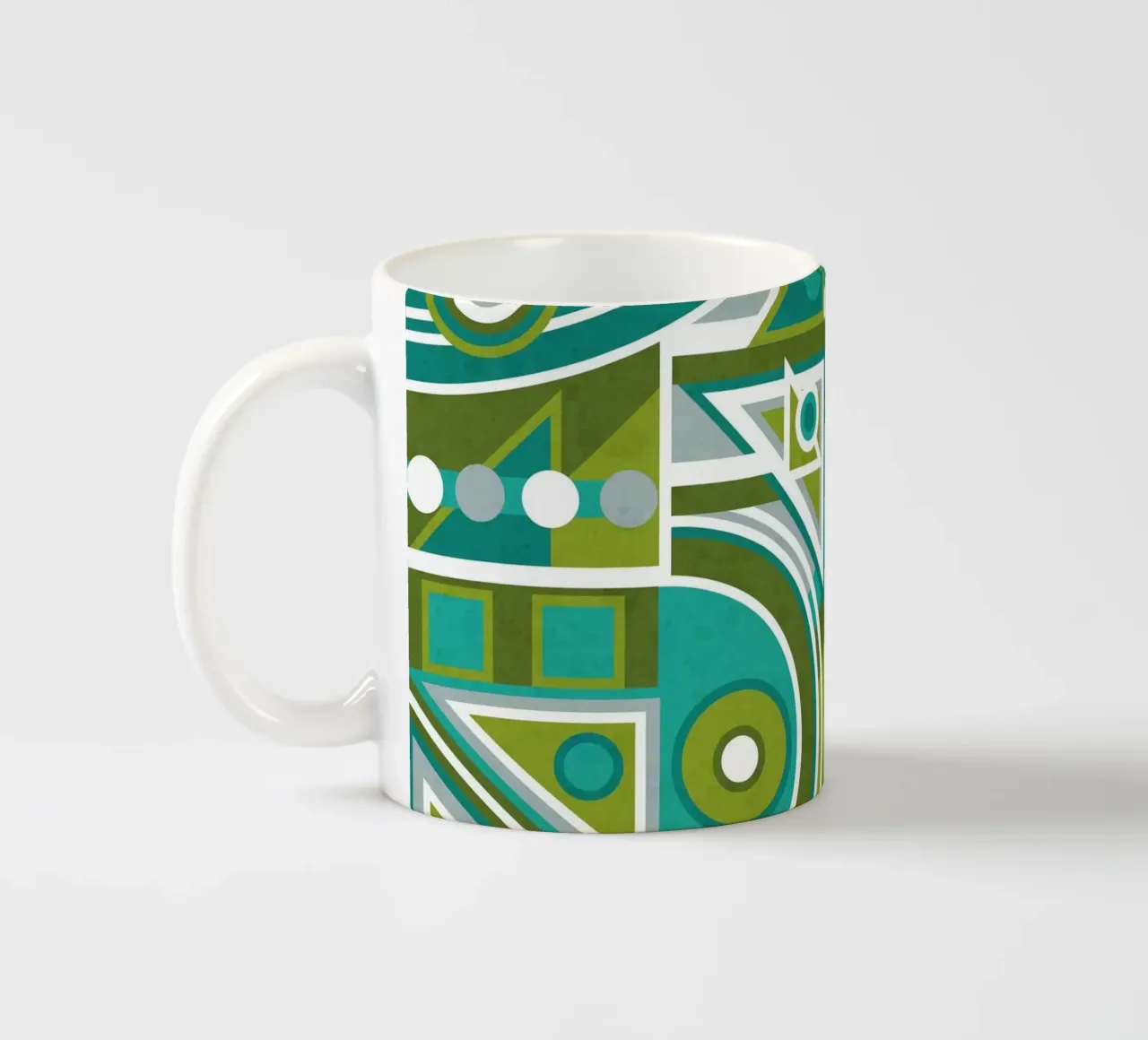 Restless ceramic mug by shellybremmer