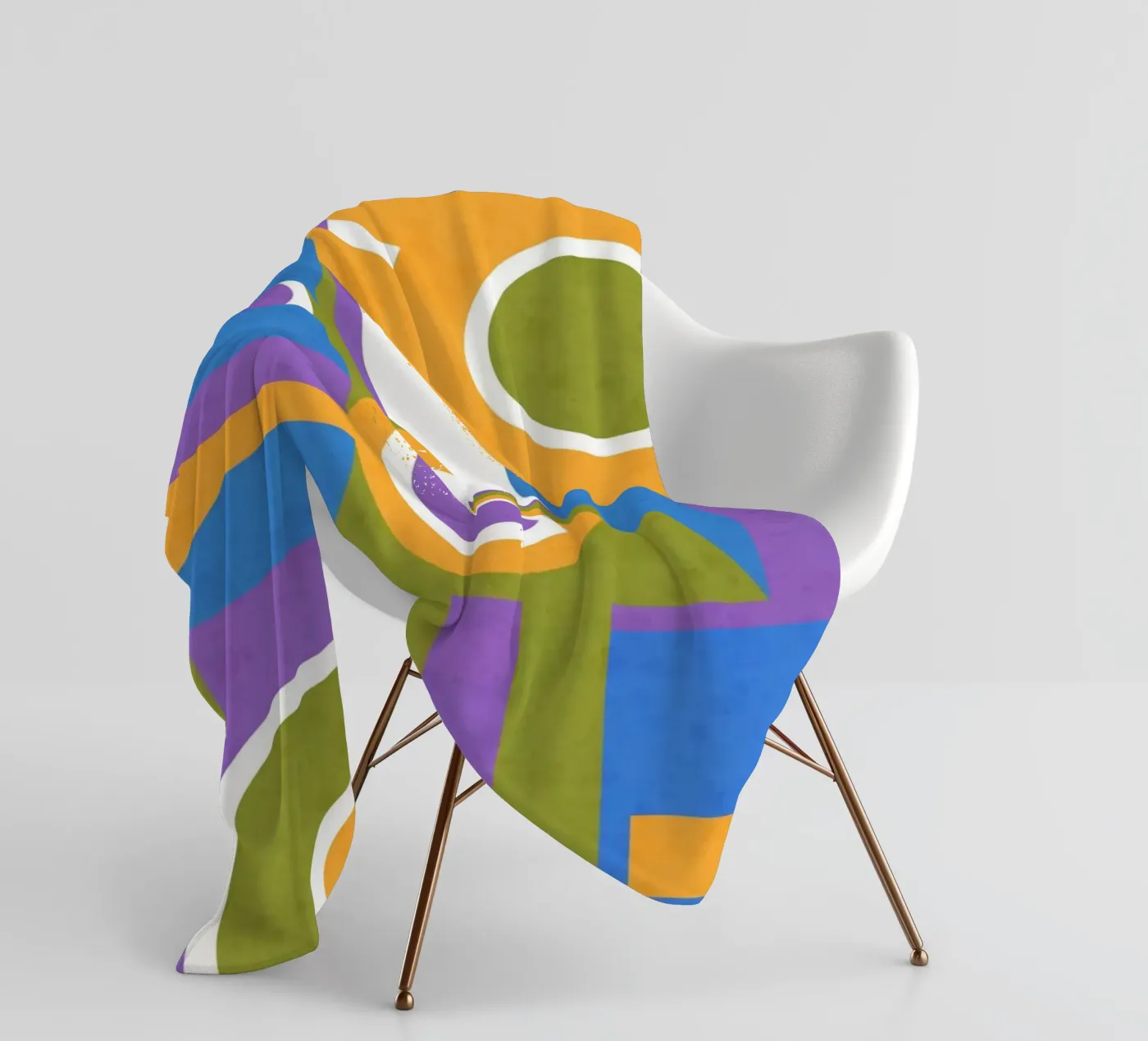 React plaid polaire de shellybremmer