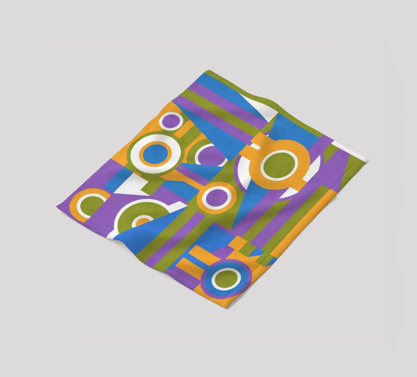 React plaid polaire de shellybremmer