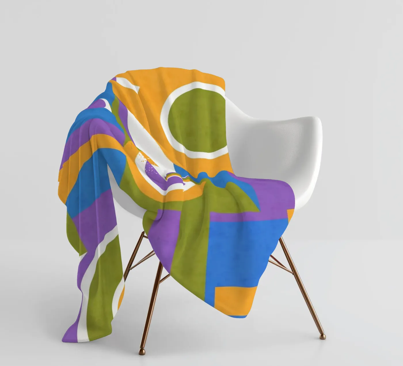 React plaid polaire de shellybremmer